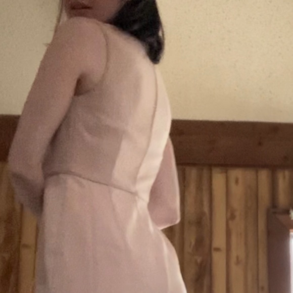 Ann Taylor | Blush Pink Sheath Dress, Sz 0P Petite - Picture 2 of 3